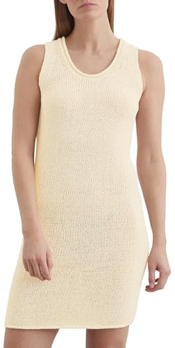 Marc OߴPolo Vestido de punto sin mangas Mujer Slim Fit, Blanco Sucio (Natural Cotton), 54