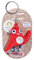 PARIS 2024 Paris 2024-JO Olympische Spiele Schlüsselanhänger, Maskottchen PHRYGE JO, JO2415, Rot, 7 cm