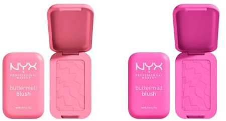 NYX Professional Makeup Buttermelt Blush Bundle: Butta Together & My Butta Half