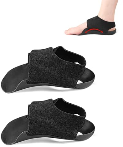 TXDKLUG Plantar Fasciitis Relief Arch Support Heel Cup Kvinnor Herr 3/4 Längd, Skoinsatser Ortoser Sulor för Akillesseninflammation, Platta Fötter, överpronation, Förbättra Balansinriktningen