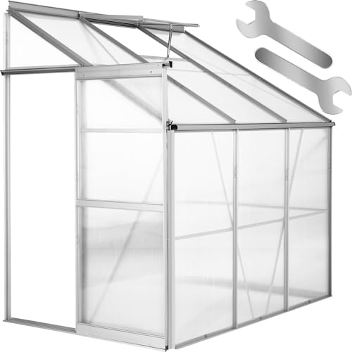 tectake® Serra da Giardino, Telaio in Alluminio Anodizzato, Serra