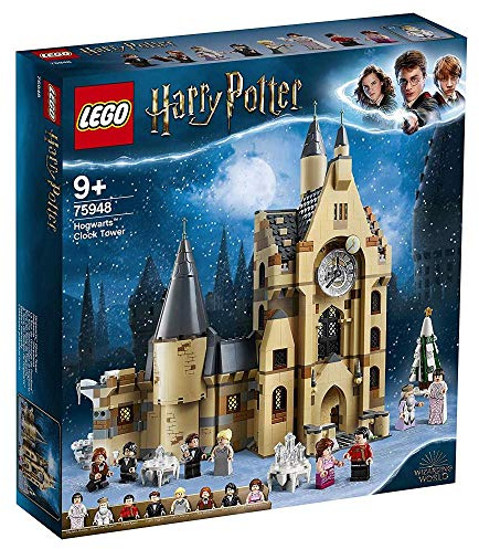 LEGO Harry Potter Hogwarts Clock Tower 75948 Build and Play Tower Set with Harry Potter Minifigures, Popular Harry Potter Gift and Playset with Ron Weasley, Hermione Granger and more (922 Pieces)
