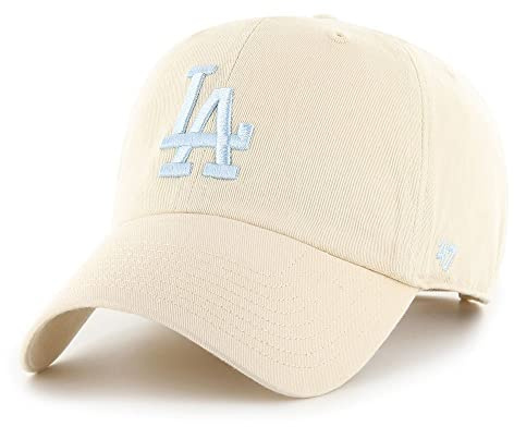 '47 Brand Strapback Cap CLEAN UP Los Angeles Dodgers Natural