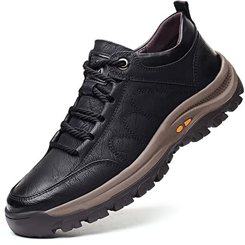Reuvv Zapatos para Caminar con dones para Hombre Zapatos Cómodos con ELA Antideslizante para el czado para Caminatas y Caminatas