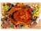 Tabla de Cortar de Bambú Extra Grande de 60 x 40 cm, el Bloque de Carnicero más Grande para Cortar Carne, Verduras, Barbacoa, Tabla de Embutidos de Queso con Agujero para Colgar y Ranura para Jugos