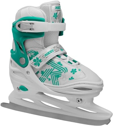 Roces, Jokey Ice 3.0 Girl Baby, Vit/Turkos, 30-33