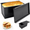 Brotbackform mit Deckel, Antihaft Brotformen Zum Backen, Brotbackform, Brotbackformen, Backform Rechteckig, Backen Zubehör, 22.8 x 12.3 x 11 cm, für Brot und Toastbrot