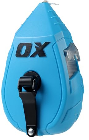 OX Contractor 30m/100' ABS Chalk Reel - Basic Bold Line / 1:1 Gear Ratio