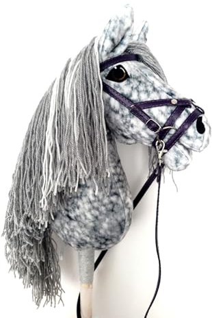 Caballo A3 (Caballo en un Palo) Hobby Horse A3 Completo con Kantar
