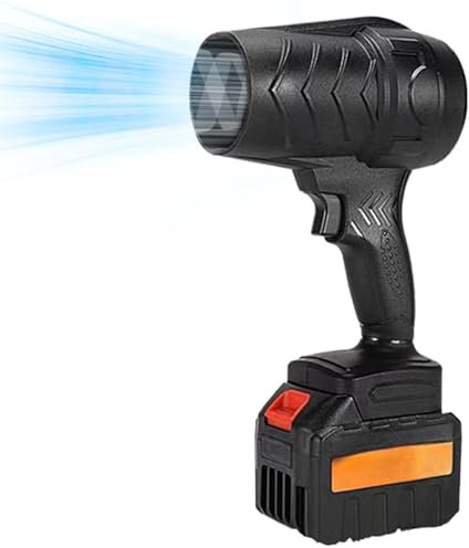 Air Duster | Ammortizzatore d'aria elettronico | Soffiatore d'aria manuale | Depolveratore d'aria wireless | Depolveratore per auto | Ventilatore a turbina regolabile a velocità continua Pulitore