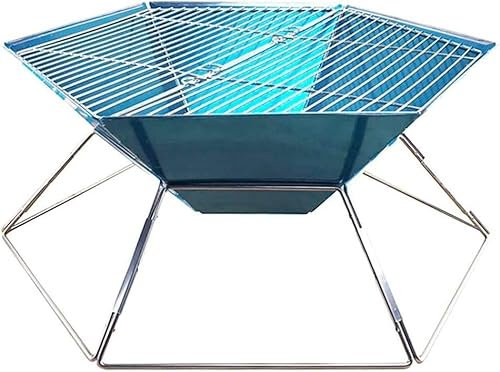 PNAJFUEL Bbq Grill Utomhus Rostfritt Stål Grill Grill Rökt Kol Grill Bärbar Fällbar Grill Grill Utomhus Campping Grill