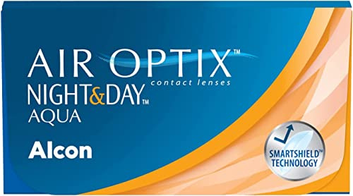 Air Optix Night & Day Aqua lentillas | 6 uds | BC 8.6 mm | -03.75 dpt