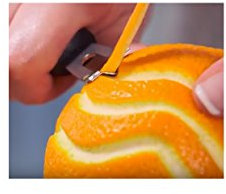 Triangle canneleur zesteur en V