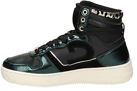 Cruyff Campo High Lux schwarz grün Sneaker Damen Größe 38