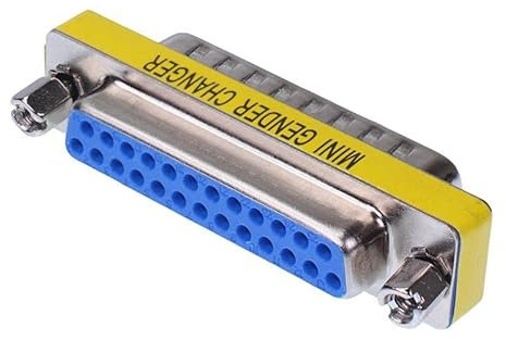 25 Way D Sub Male to Female Adapter Connector