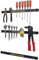 WALTONS EST. 1878 Work Expert Magnetic Tool Holder | Heavy Duty Wall Mounted Tool Storage Strips | 3 Pack | Garden Shed & Workshop Accessories | Fixtures Included