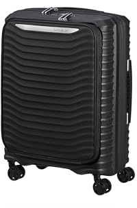 Samsonite Upscape Valigia, Nero , 55 cm, Upscape Easy Access, Nero