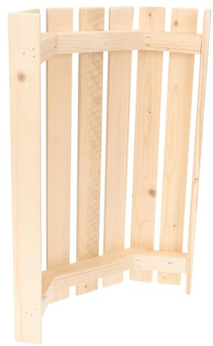 Mikikit Paralume Copertura Protettiva Antideflagrante in Legno per Sauna Resistente ad Alte Temperature Accessorio per Lampada da Sauna