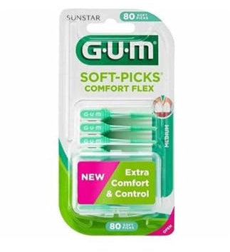 Gum Scovolino Soft-Picks Comfort Flex Cool Mint Medium, 80 scovolini
