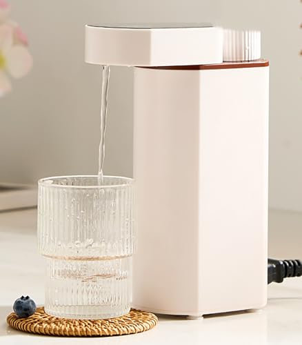 Dispensador de agua caliente, dispensador de agua filtrada para el hogar, cinco preajustes de temperatura, ebullición rápida de 2000 W, pantalla táctil impermeable, hervidor de agua caliente portátil