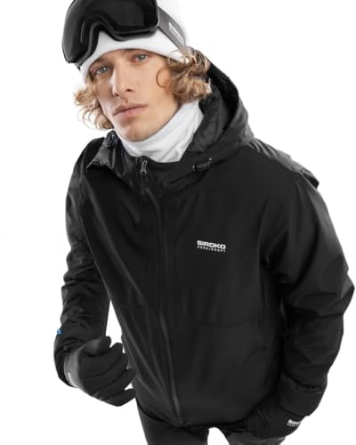 SIROKO - Snowboardjacka - Startkollektion - Siroko Core Davos - L - Svart