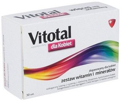 Aflofarm Vitotal for Women Vitamins and Minerals 30caps