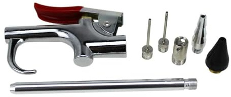 Milton Industries EX0307BKIT EXELAIR Blow Gun and Air Accessory Kit, 7-pieces