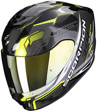 EXO 391 HAUT M NERO-ARGENTO-GIALLO NEON