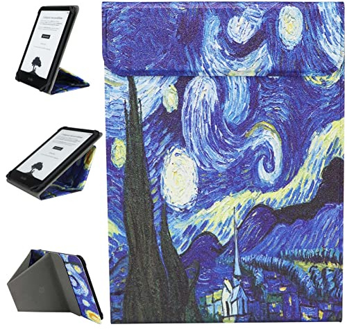 ZhaoCo Universellt Fodral för 7'' Kindle Colorsoft Signature Edition 2024 / Kindle Paperwhite 2024, 6.8 Kindle Paperwhite 2021 - Målning