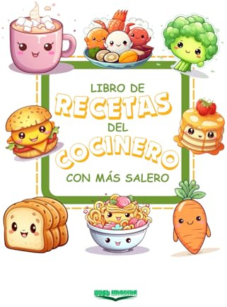 Libro de Recetas de Cocina para Niños: Convierte este Libro de recetas en Blanco en tu Recetario Familiar de Cocina con los Platos Favoritos de los más Jóvenes. (Edición Niños)