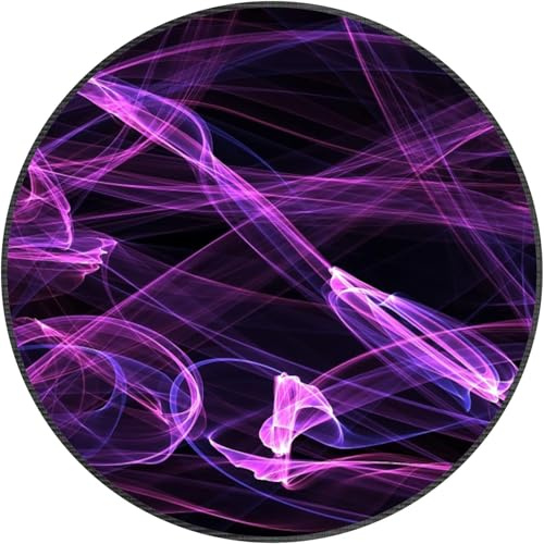 LUJKYT Drum Rug Drum Mat Non-Slip Round Drum Mat Soundproof Mat for Carpet Electronic Drums Bass Drum Drums Snare Drums Musical Instruments Floor Mat-N||140CM