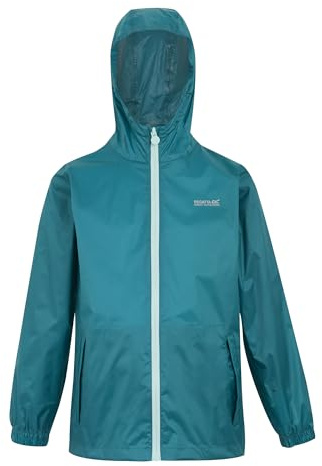 Regatta barn packa-it-jacka packaway vattentätt skal, andas och hållbar – perfekt för utomhus, promenader, vandring och camping