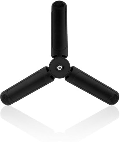 Gosknor Trípode Viaje para dji Osmo Pocket 3 y 2, Rosca 1/4 Soporte Mesa Portátil Soporte Negro Compatible con Osmo Pocket 3 y 2 Cámaras Teléfonos Inteligentes Accesorios Palo Selfie