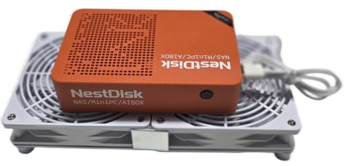 youyeetoo Nest Disk NAS och mini-PC med Intel N150-4 NVMe-fack upp till 16 TB, 12 GB DDR5 RAM, dubbel 2,5 GbE/WiFi 6, 3 4K-utgångar, OMV förinstallerat för hem/kontor (12 GB + 64 GB + 1 TB