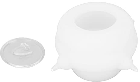 Bol à Lait pour Animaux de Compagnie 4 tétines en Silicone de qualité Alimentaire, Petite Station d'allaitement pour Animaux de Compagnie avec Couvercle pour Chiot Chaton,