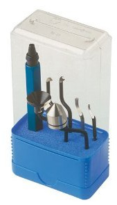 Getue Noga SP1007 7 Pc 4-in-1 Deburring Set