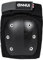 Ennui Schoner Street Knee, Schwarz, S