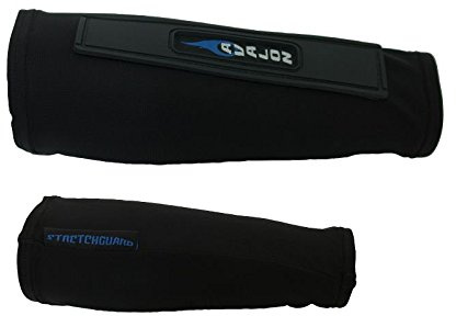 Avalon Archery Black Nylon Stretchyguard Compression Armguard Arm Guard (x-small)