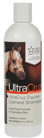 UltraCruz® Champú Equino de Avena para Caballos, 16 onzas
