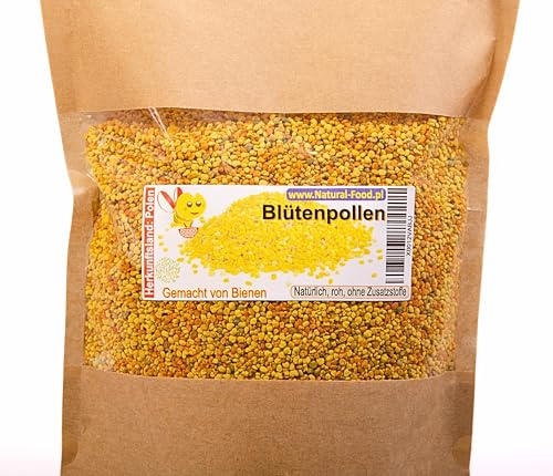 Natural Food - Polline - Polline d'api 5 kg dalla Europa. - PREMIUM - Naturale, Crudo, Senza Additivi - Fatto dalle Api - 5 kg