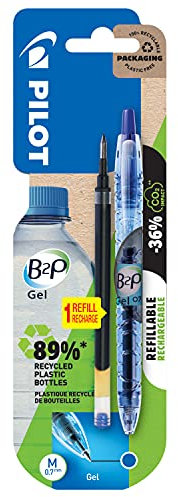 Pilot Pen 2719703BM - Gelschreiber B2P, blau, dokumentenecht, 1 Stück