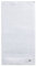 Lacoste Heritage Supima Handtuch, Baumwolle, Weiß, 40,6 x 76,2 cm