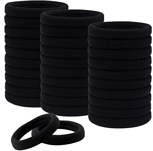 KINDOYO 30 Piezas Gomas de Pelo - Bandas de Cabello Sin Costuras Soportes Elásticos para Coletas de Caballo Accesorios para el Cabello de Mujeres y Niñas
