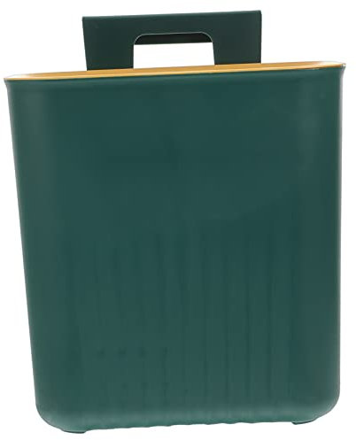 BUGUUYO Pattumiera Da Cucina Sospesa in Plastica Piccola Per Porta Armadio Contenitore Rifiuti Facile Da Appendere e Installare Design Compatto e Adatta Per Cucina Bagno e Ufficio