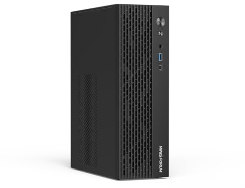 MINISFORUM 795S7 Barebone with Mini PC, AMD Ryzen 9 7945HX(16 C/32 T,up to 5.4GHz),PCIe 5.0X16,Triple Display USB-C/HDMI2.1/DP1.4,2.5G LAN Mini Computer,M.2 2230 Key E Slot,5xUSB Type-A(NO RAM/SSD/OS)