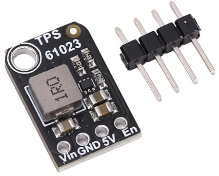 Boost Module Voltage Regulator - 5.2V Step Up Power Supply Converter with TPS61023 Chip for Battery Projects, DIY Electronics, Portable Devices