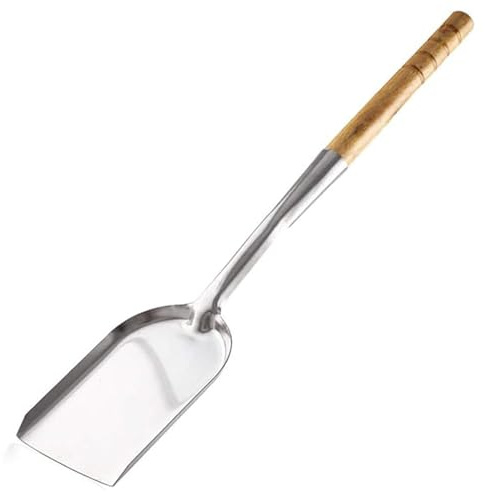 29Inch Long Ash Shovel, Fireplace Charcoal Ash Poker Scoop, Fire Stove Dust Pan, Oven Shovel, Fireplace for