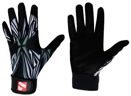barnett BBG-01 paio di guanti da baseball battitore, t l, c nero