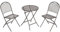 MWH Das Original FTS90040 FZS90039 Gartenmöbel-Sets, Café Latte, grau