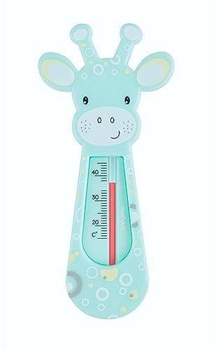 Baby Safe Floating Bath Thermometer Giraffe (Turquoise)